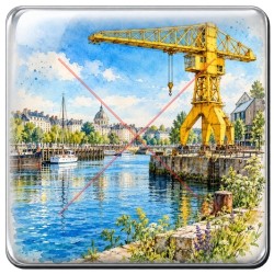 Grue Titan jaune