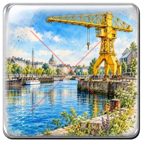 Grue Titan jaune