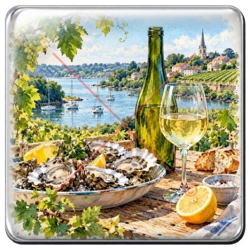 Muscadet et huitres