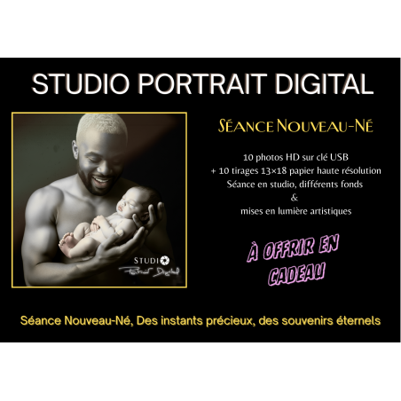 Séance BÉBÉ 10 Photos en STUDIO
