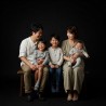 SEANCE FAMILLE 1 PHOTO TIRAGE ET ENCADREMENT en STUDIO