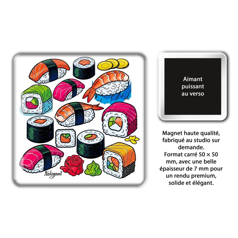 Magnets d'Asie