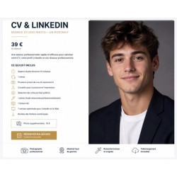 Séance Photo CV & LinkedIn – 1 portrait