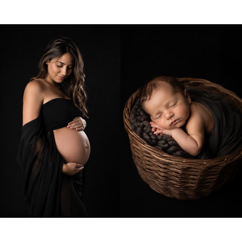 FORFAIT PHOTO GROSSESSE & NOUVEAU-NÉ – 10 PHOTOS