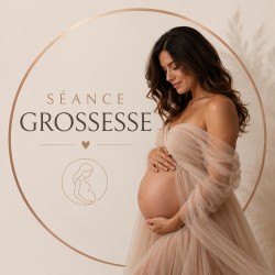 SÉANCE STUDIO GROSSESSE – 5 PHOTOS