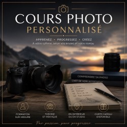 COURS PHOTO PERSONNALISÉ