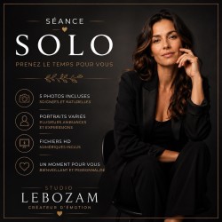 SÉANCE STUDIO SOLO – 5 PHOTOS