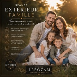 SÉANCE EXTERIEUR FAMILLE  – 5 PHOTOS