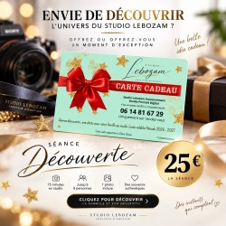 Séance Découverte Photo en Studio – 25 € | Studio Lebozam