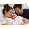 SÉANCE EN MATERNITÉ LES PREMIERS INSTANTS DE BÉBÉ