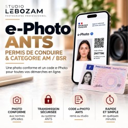 e-Photo ANTS Permis de conduire | Studio Lebozam