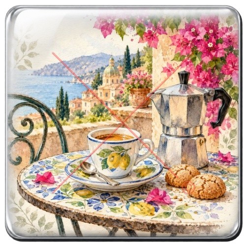 Espresso en terrasse