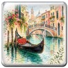 Venise Gondole sur le canal
