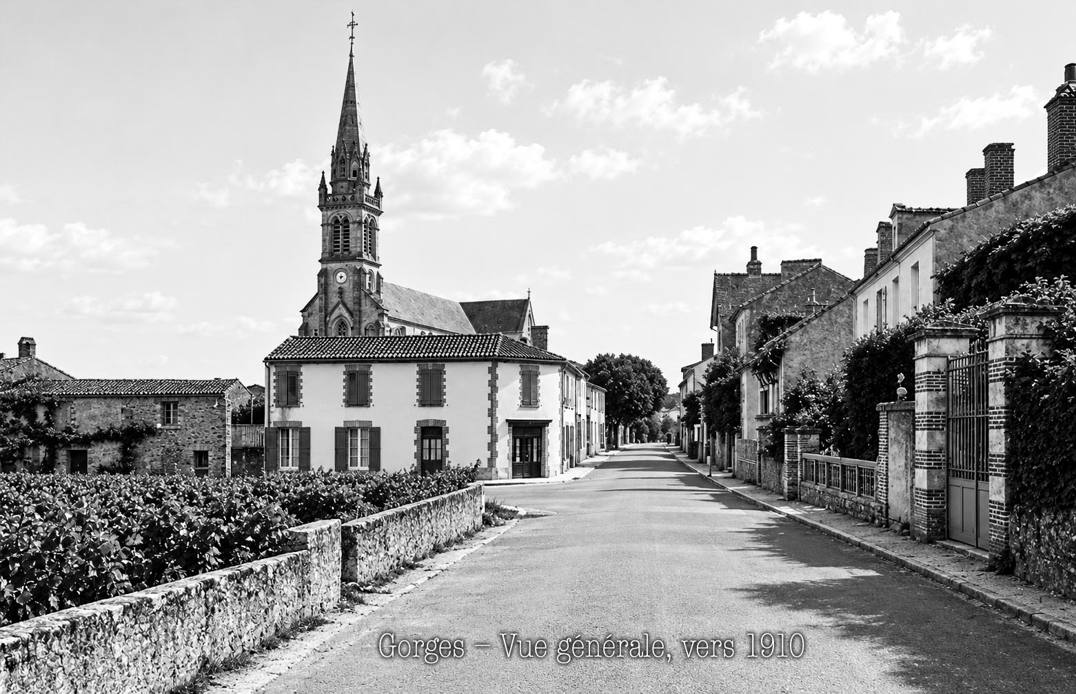 Photographie historique de Gorges — Studio Lebozam