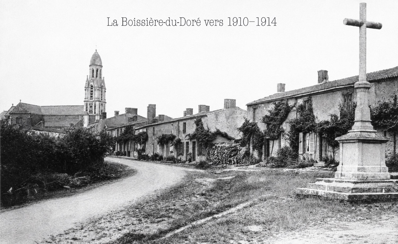 Photographie historique de La Boissière-du-Doré — Studio Lebozam