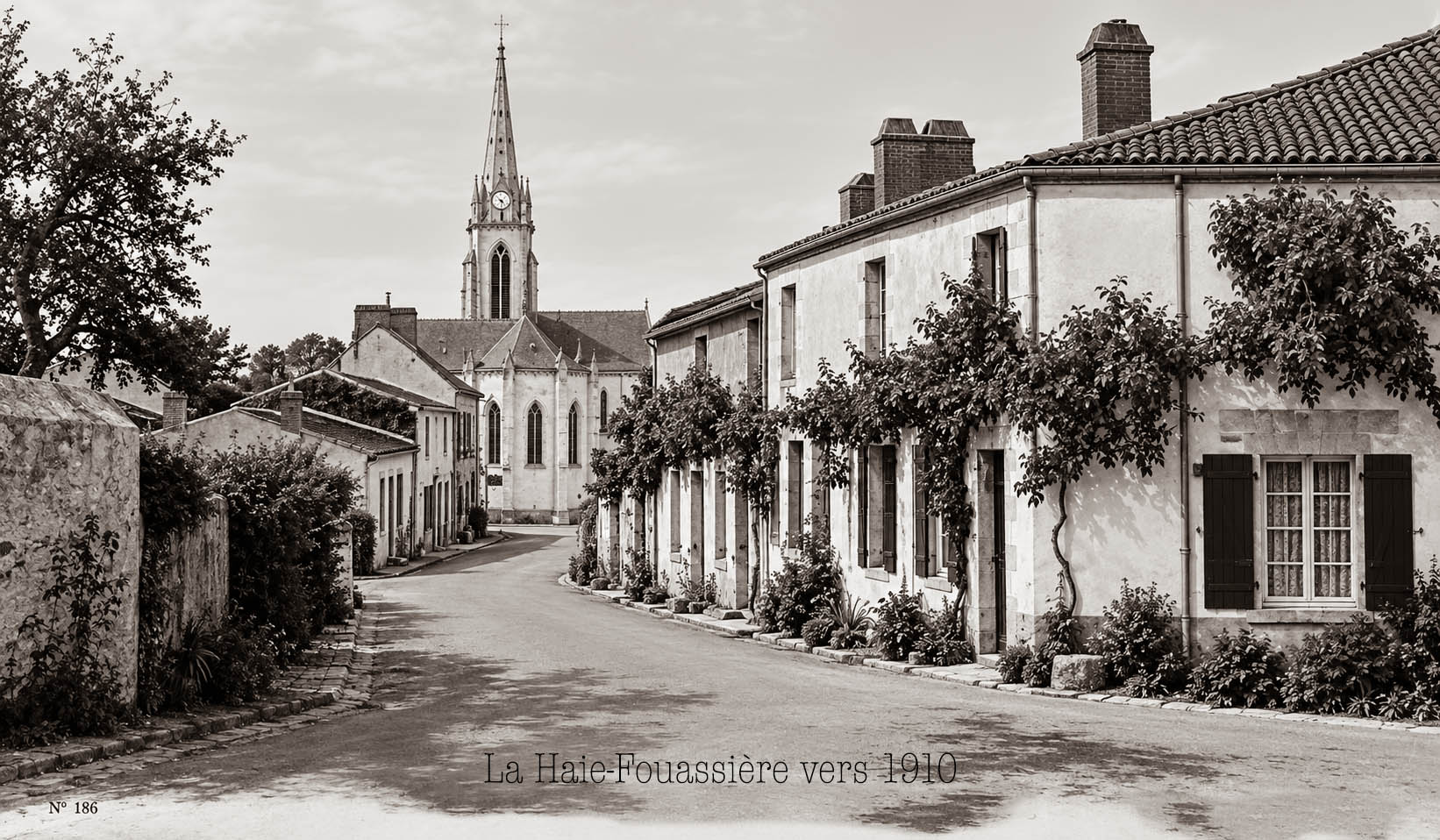 Photographie historique de La Haye-Fouassière — Studio Lebozam