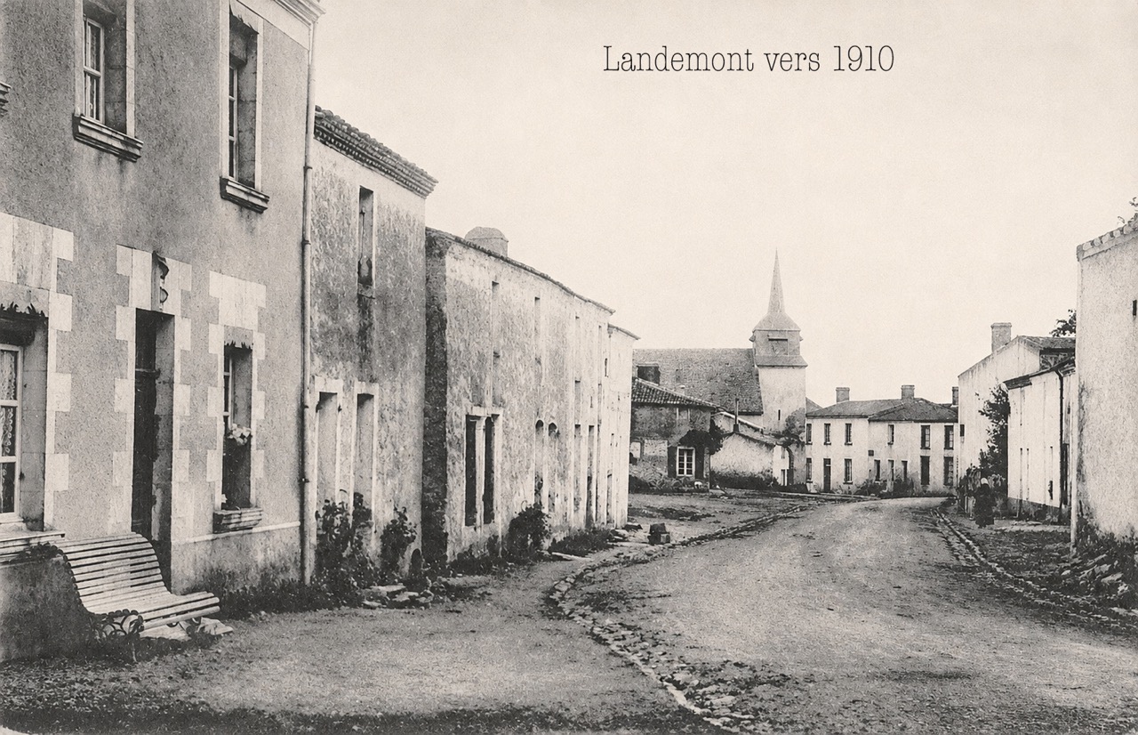Photographie historique de Landemont — Studio Lebozam