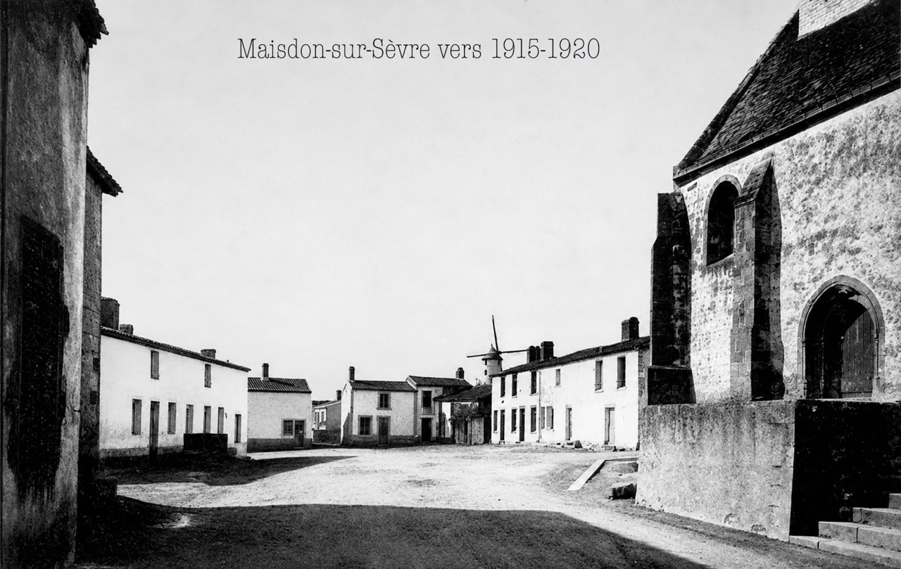 Photographie historique de Maisdon-sur-Sèvre — Studio Lebozam