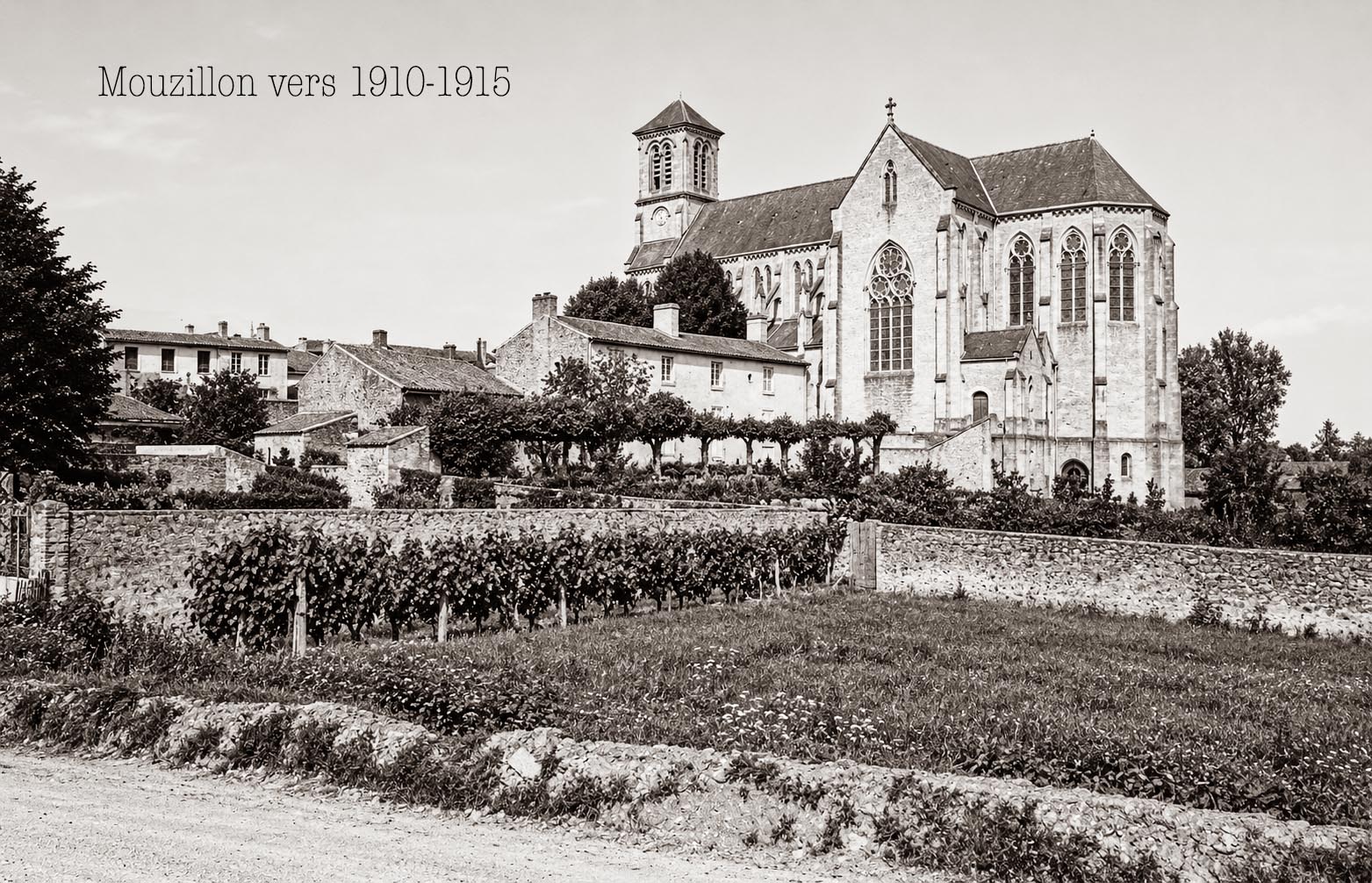 Photographie historique de Mouzillon — Studio Lebozam