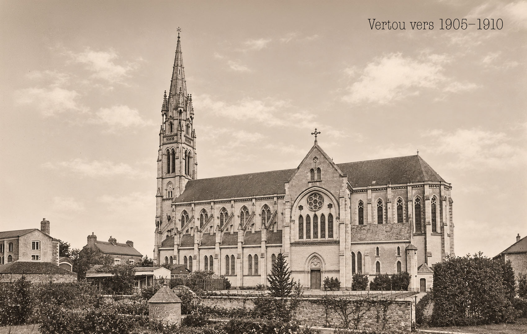Photographie historique de Vertou — Studio Lebozam