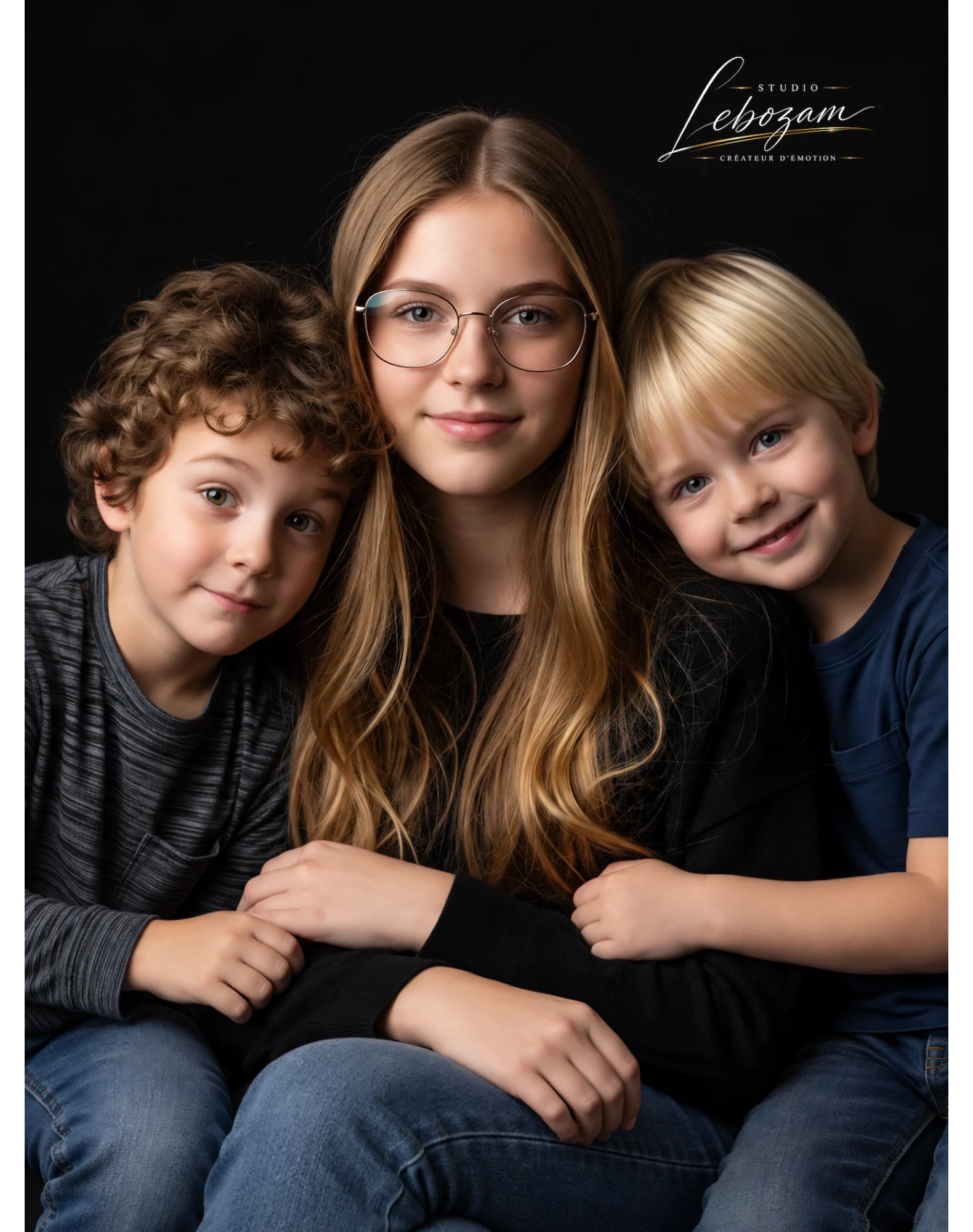 Souvenirs de famille photographiés par le Studio Lebozam