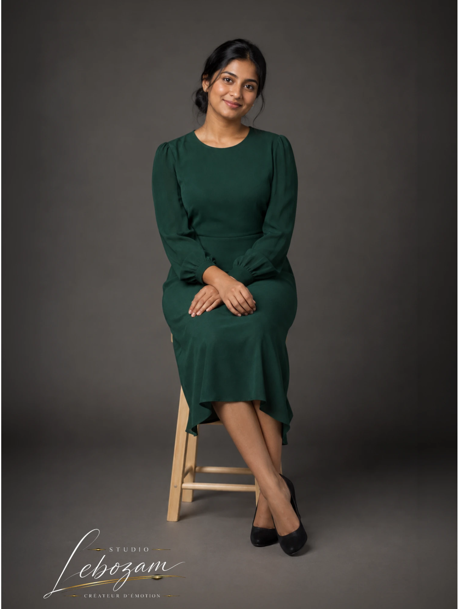 Portrait professionnel CV et LinkedIn présenté au Studio Lebozam