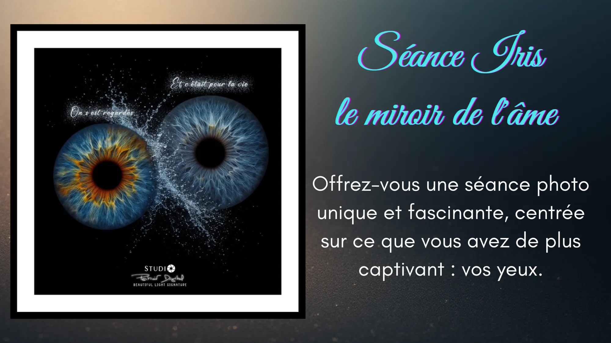 Séance IRIS, les Yeux de l’Âme