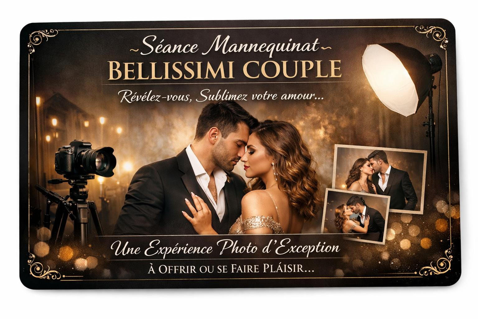 Séance studio mannequina solo